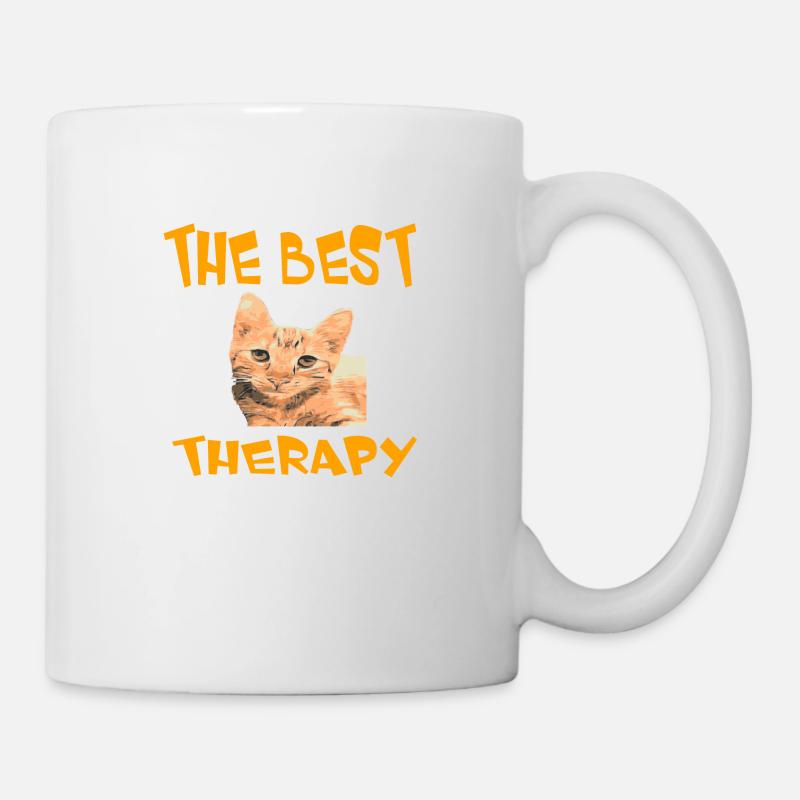 Katze - Tasse - Weiß