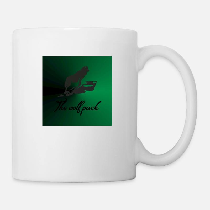 Wolf king - Mug - white