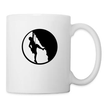 escalade Silhouette Alpinisme Sport - Mug blanc - blanc - Droite