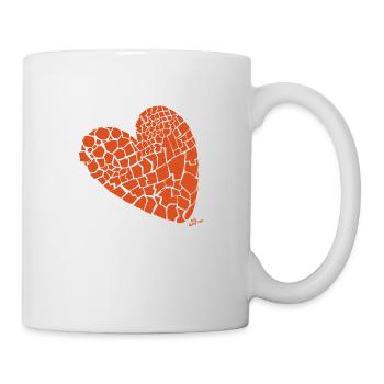MORCEAUX - Mug blanc - blanc - Droite
