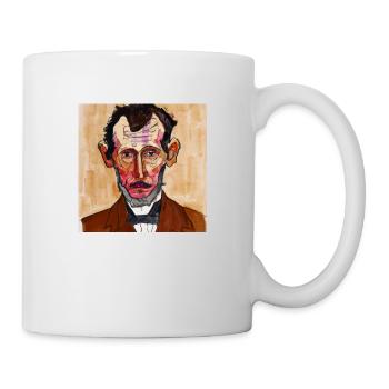Founding Father Abraham Lincoln - Schiele - Mug - white - Right