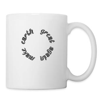 rendre la terre grande à nouveau - Mug blanc - blanc - Droite