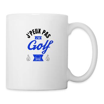 J PEUX J AI GOLF - Mug blanc - blanc - Droite