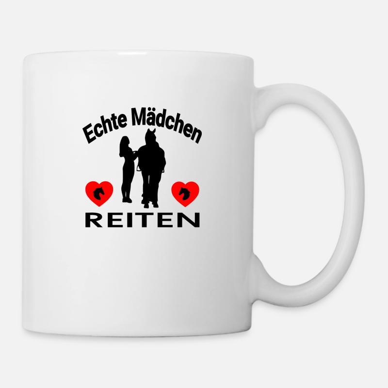 Pferd - Tasse - Weiß