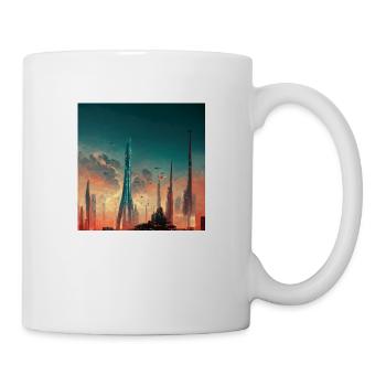 City of the Future - Mug - white - Right