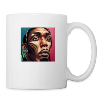 Le gangster jamaïcain Kartel - Mug blanc - blanc - Droite
