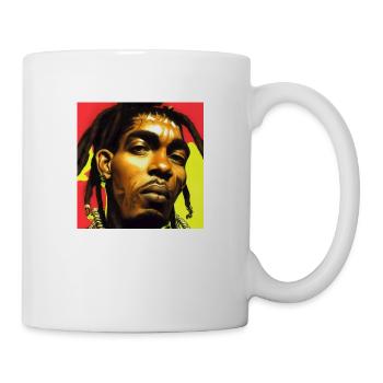 Le gangster jamaïcain Kartel - Mug blanc - blanc - Droite