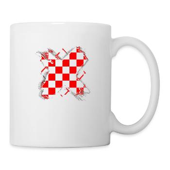 Croatia Croatian Hrvatska Croatia Croats Croat Hr - Mug - white - Right