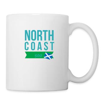 north coast 500 scotland - Mug - white - Right