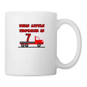 Camion - Mug blanc - blanc - Droite