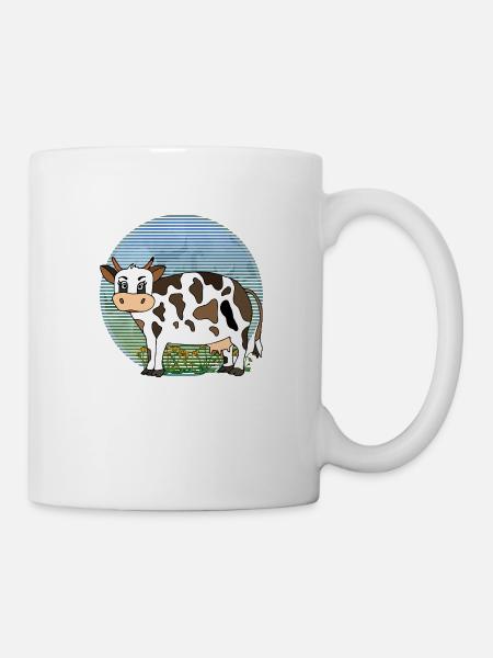 Kuh - Tasse - Weiß
