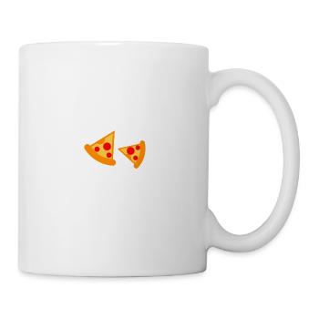 Pizza - Tasse - Weiß - Rechts