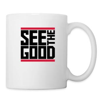 voir la bonne citation - Mug blanc - blanc - Droite