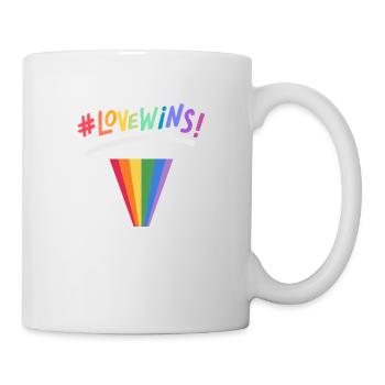 Csd Pride Tshirt - Tasse - Weiß - Rechts