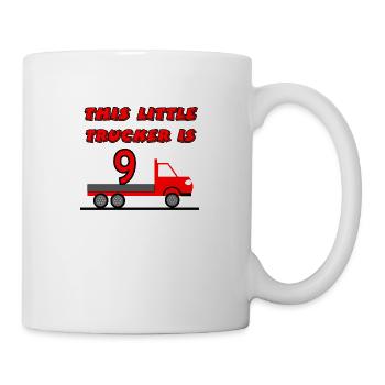 Truck - Tasse - Weiß - Rechts