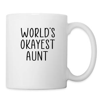 Tante Zitat - Tasse - Weiß - Rechts