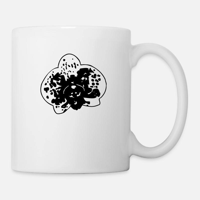 Fleur d’orchidée - Mug blanc - blanc