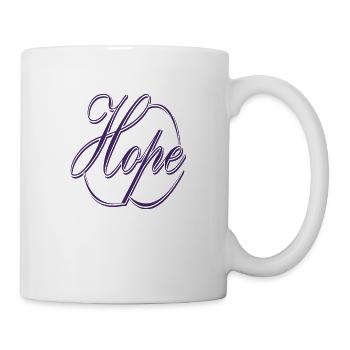 Hope - Tasse - Weiß - Rechts