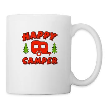 Campeur - Mug blanc - blanc - Droite