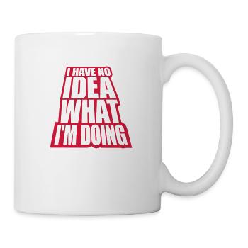 Aucune idée - Mug blanc - blanc - Droite