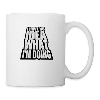 Aucune idée - Mug blanc - blanc - Droite