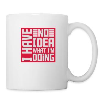 I Have No Idea - Mug - white - Right