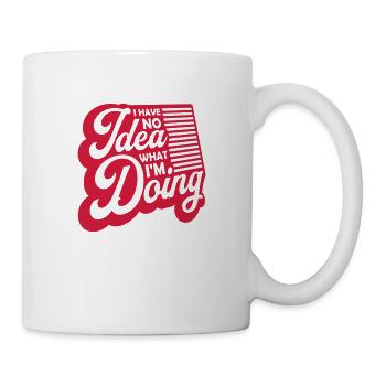 Aucune idée - Mug blanc - blanc - Droite