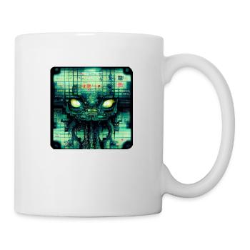 Pixel - Tasse - Weiß - Rechts