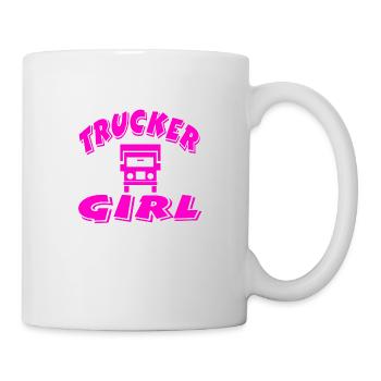 Camion - Mug blanc - blanc - Droite