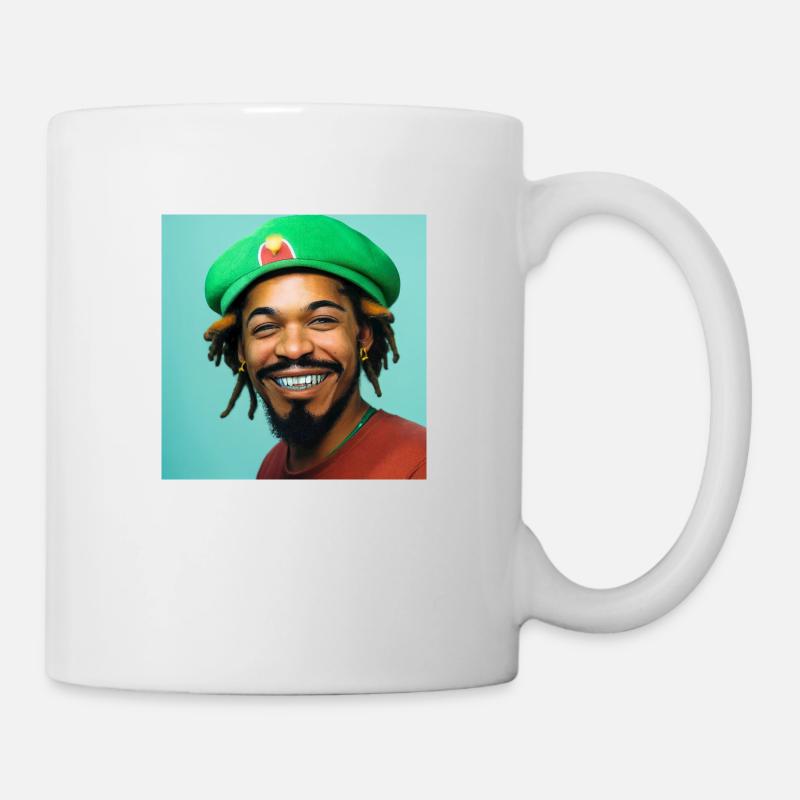 Rastafari-porträt - Tasse - Weiß