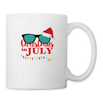 Christmas In July - Tasse - Weiß - Rechts