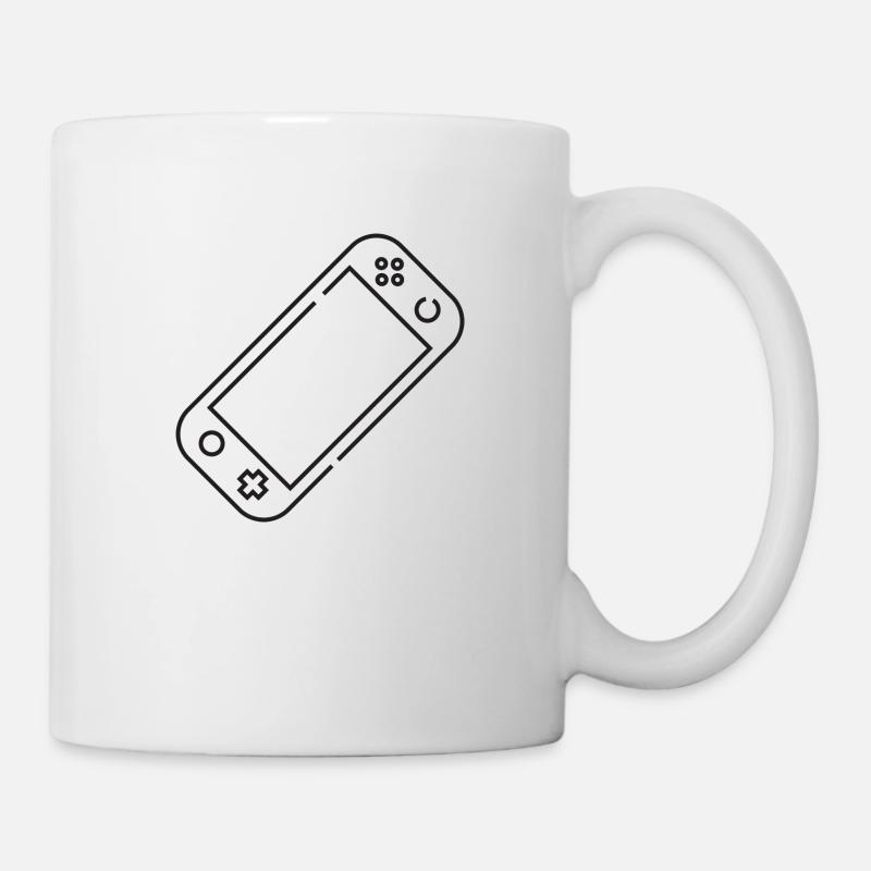 Handheld Gaming - Tasse - Weiß
