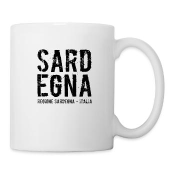 Insel Sardinien, Italien, Mittelmeer - Tasse - Weiß - Rechts