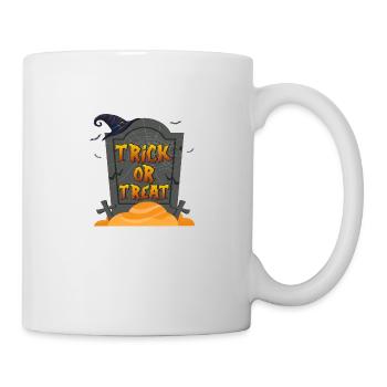 Trick or Treat Halloween - Tasse - Weiß - Rechts