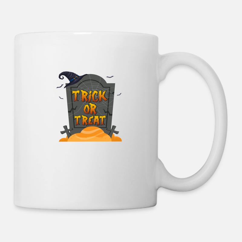 Trick or Treat Halloween - Tasse - Weiß
