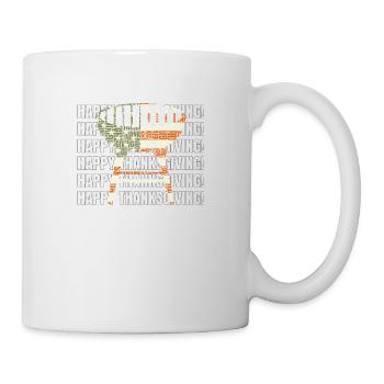 Amusing Gatherings Of Pleasant Thanksgiving Saying - Mug - white - Right