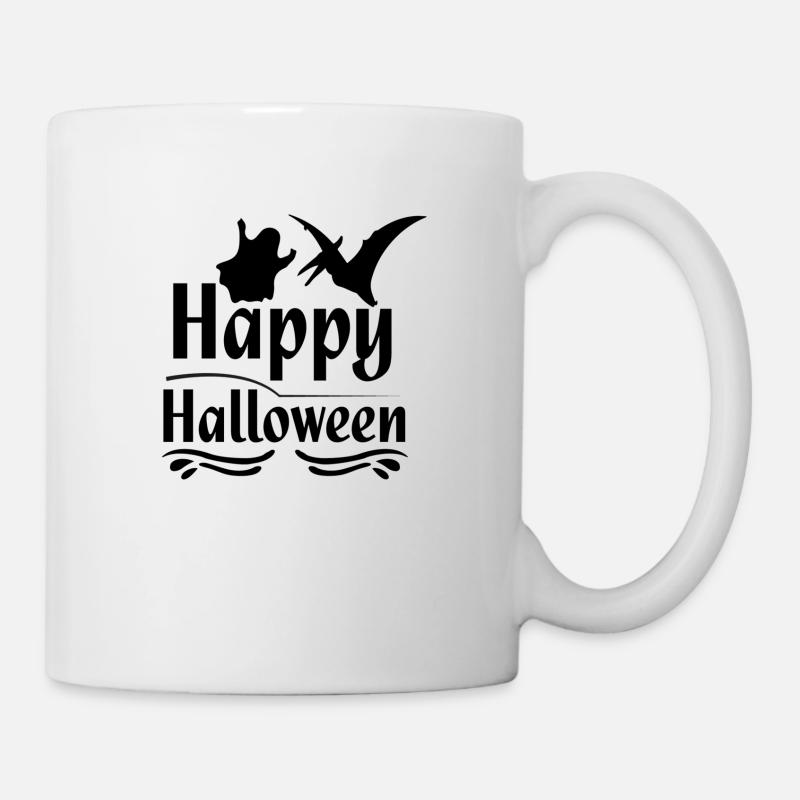 Happy Halloween - Tasse - Weiß