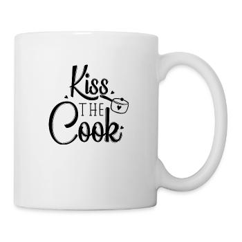 Embrassez le cuisinier - Mug blanc - blanc - Droite