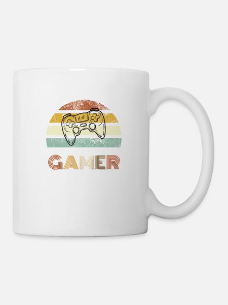 Gamer - Tasse - Weiß