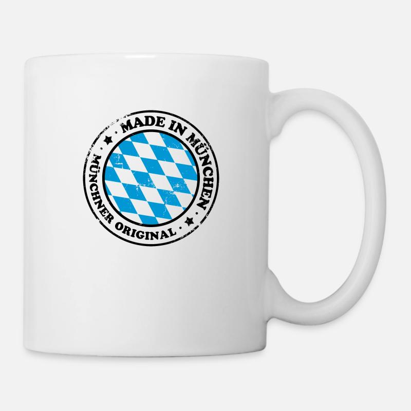 Made in München - Tasse - Weiß
