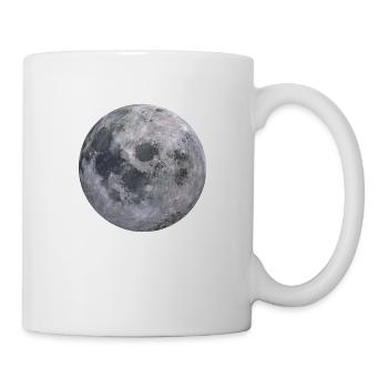 Vollmond - Tasse - Weiß - Rechts