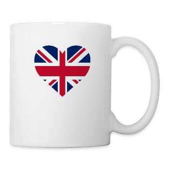 Great Britain Heart - Mug - white - Right
