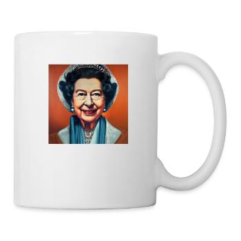 Queen Elizabeth Memorial Remembrance - Mug - white - Right