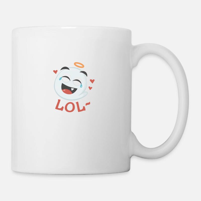 LOL- - Tasse - Weiß
