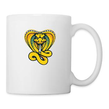 Roi Cobra Serpent / Cobra - Mug blanc - blanc - Droite