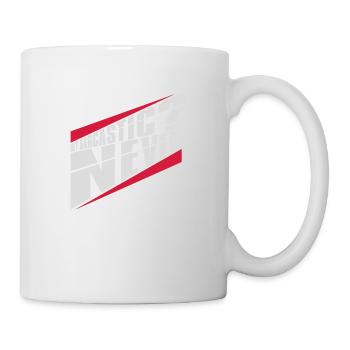 me sarcastic never quote - Mug - white - Right