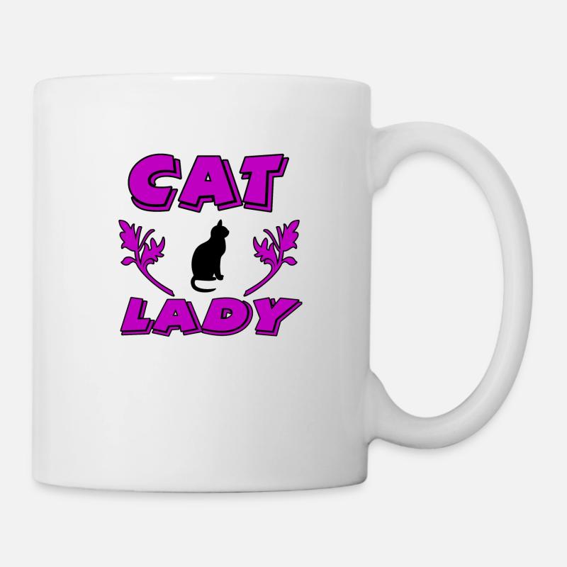 Katze - Tasse - Weiß