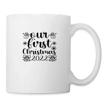 Our First Christmas 2022 - Tasse - Weiß - Rechts