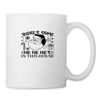 Il y a des Ho Ho Ho ́s dans cette maison - Mug blanc - blanc - Droite