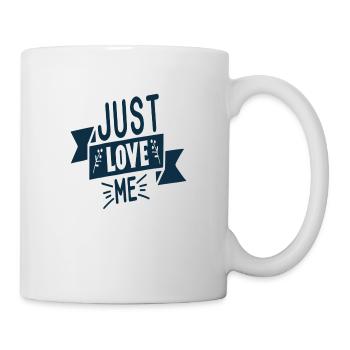 Just love me - Mug - white - Right